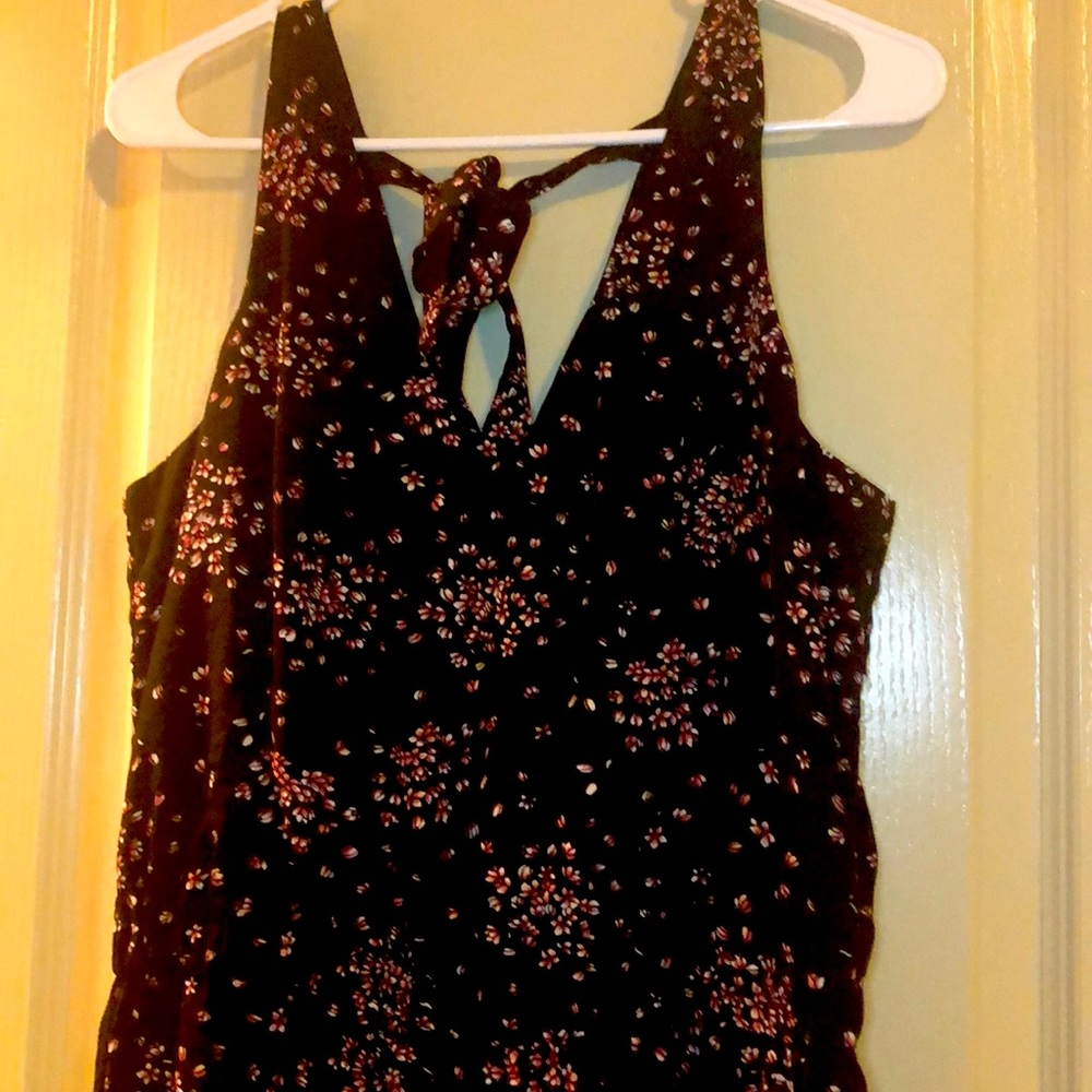 Loft floral jumpsuit- size M